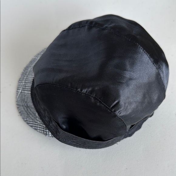 Barts Black and White Plaid Hat - Picture 11 of 16